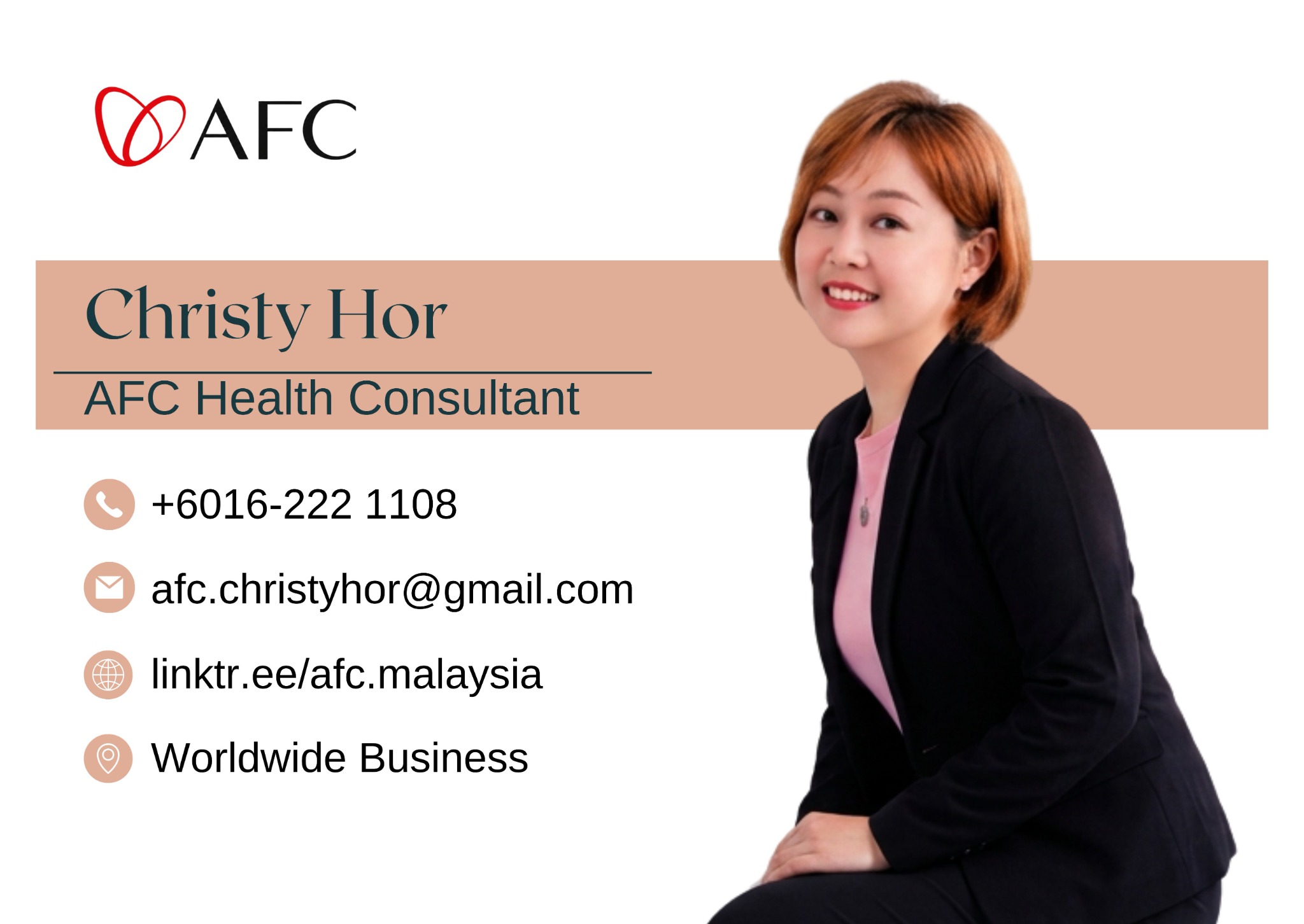AFC 健康顧問 Christy Hor